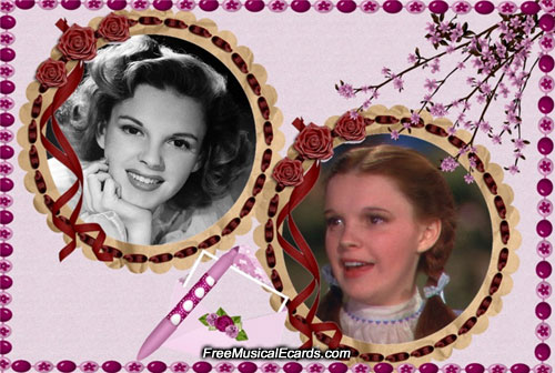 Judy Garland burst onto the world stage as Dorothy in The Wizard of Oz