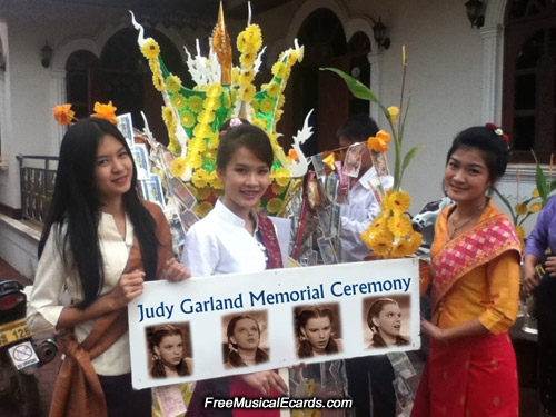 Judy Garland memorial ceremony