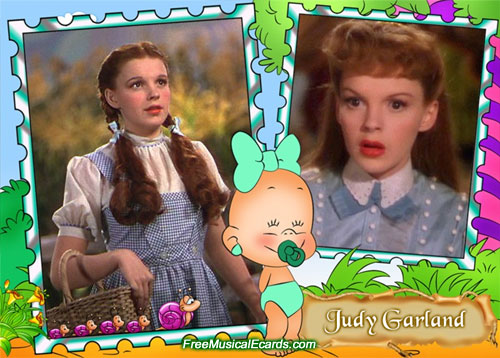 Judy Garland in The Wizard of Oz, and Meet Me in St. Louis