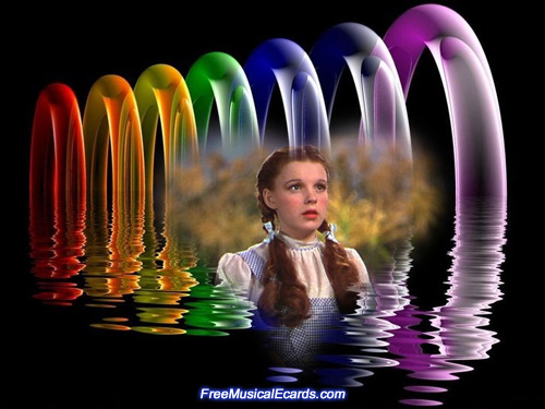 Judy Garland has the colour of love