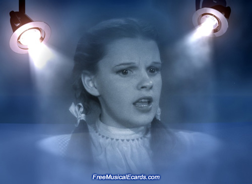 Judy Garland enjoyed being in the spotlight