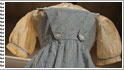 Original Dorothy dress worn by Judy Garland