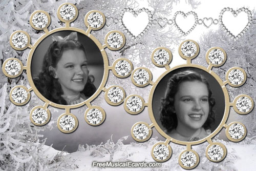 Judy Garland in The Wizard of Oz (1939), and Love Finds Andy Hardy (1938)