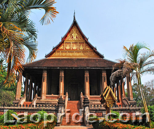 Vat Pha Keo in Vientiane, Laos