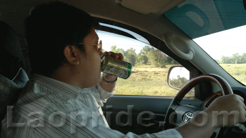 Drink driving in Laos