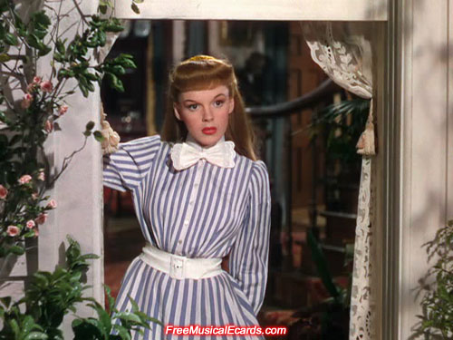 Judy Garland as Esther Smith in Meet Me in St. Louis Judy Garland as Esther Smith in Meet Me in St. Louis