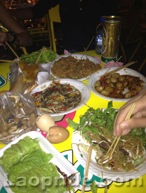 Lao entree