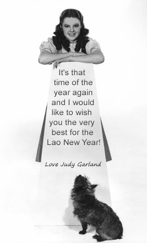 Lao New Year message from Judy Garland