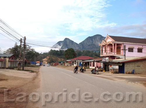 Road in Laos