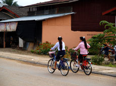 Vang Vieng is the backpacker town of Laos