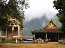 Vang Vieng is the backpacker town of Laos