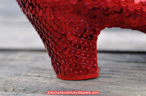 A final look at Judy Garland's stunning ruby slippers