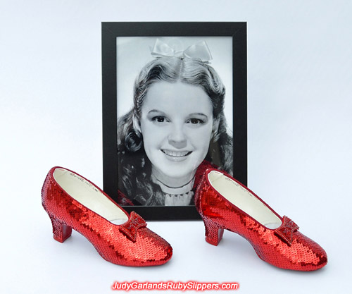 A truly beautiful pair of ruby slippers