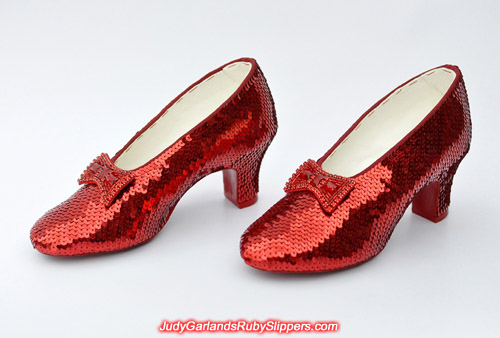 A truly beautiful pair of ruby slippers