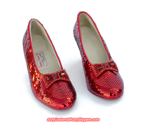 An absolutely breathtaking pair of ruby slippers