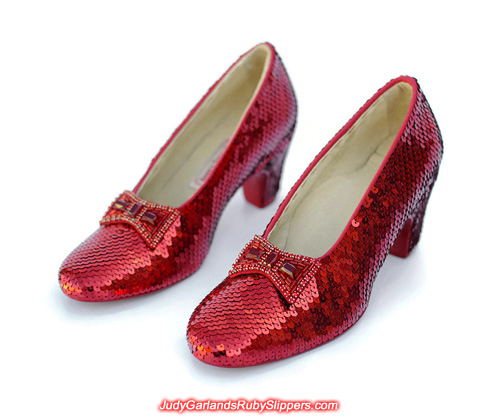 An absolutely breathtaking pair of ruby slippers