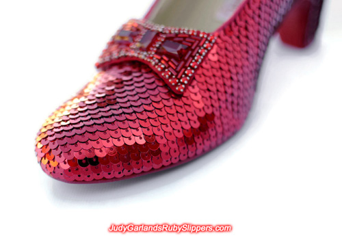 An absolutely breathtaking pair of ruby slippers