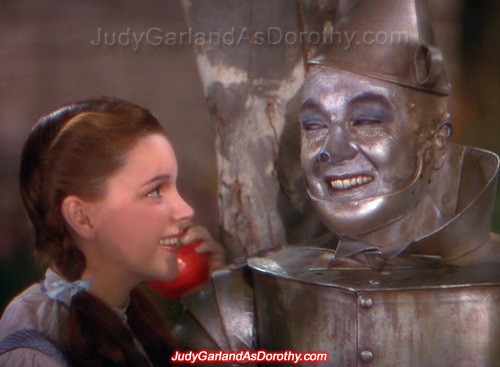 Beautiful Judy Garland as Dorothy