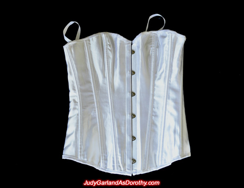 Front of corset as worn by Judy Garland as Dorothy