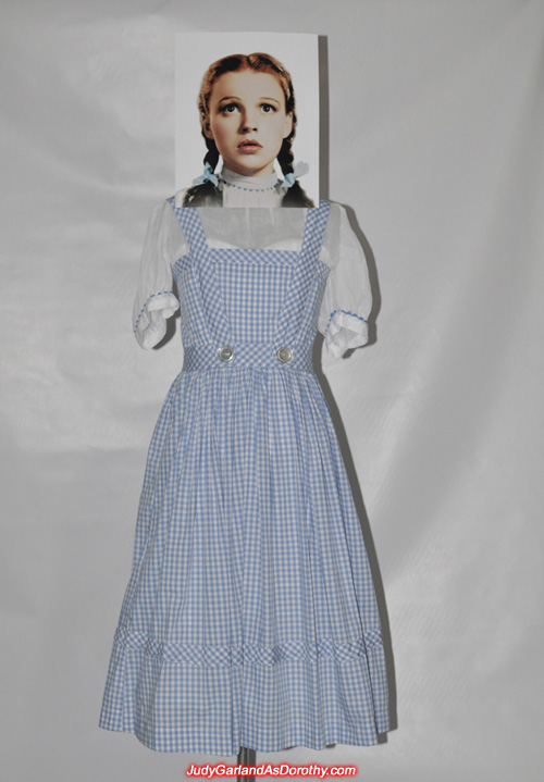 Exact replica of the iconic Dorothy dress worn by Judy Garland