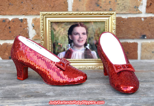 High quality Judy Garland's ruby slippers