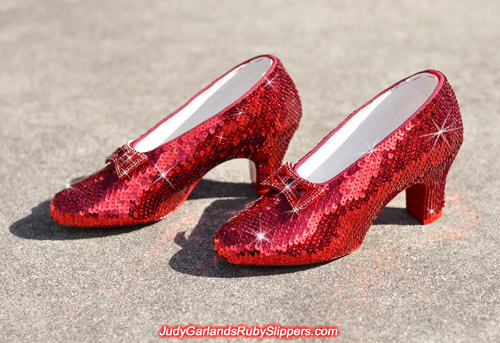 High quality Judy Garland's ruby slippers