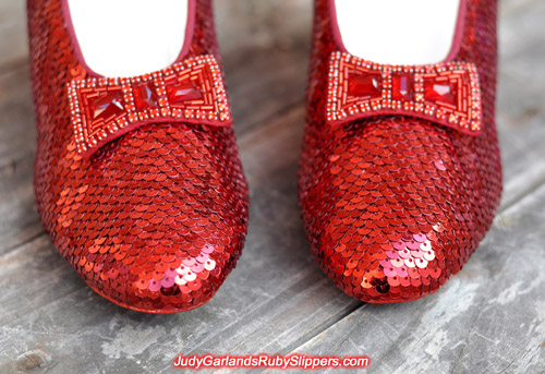 High quality Judy Garland's ruby slippers