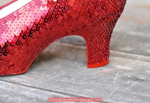 High quality Judy Garland's ruby slippers