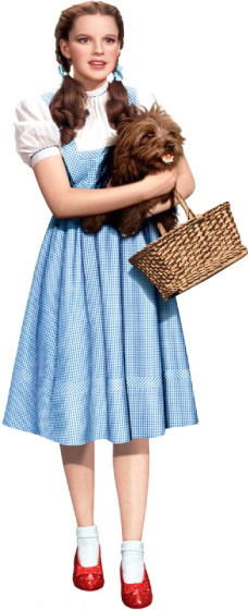 Judy Garland as Dorothy