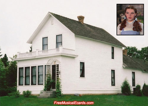 Judy Garland's childhood home in Grand Rapids, Minnesota