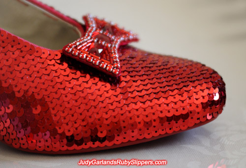 Judy Garland lives on through her ruby slippers