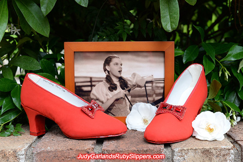 Judy Garland's custom-made size 5B dance shoes