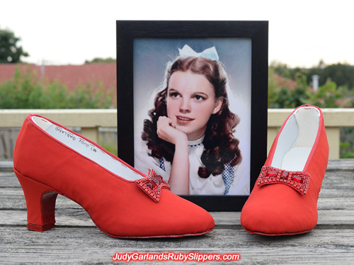 Judy Garland's custom-made size 5B dance shoes