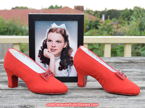 Judy Garland's custom-made size 5B dance shoes