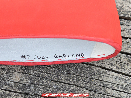 Judy Garland's custom-made size 5B dance shoes