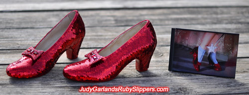 Judy Garland's magical ruby slippers