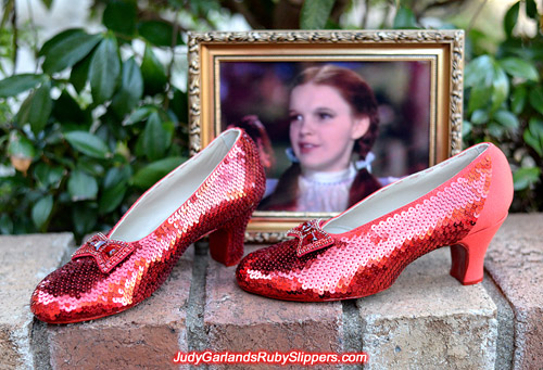 Judy Garland's ruby slipper project is nearing completion
