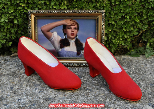 Judy Garland's size 5B base shoes for ruby slipper making