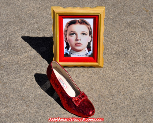 Making Judy Garland's ruby slippers