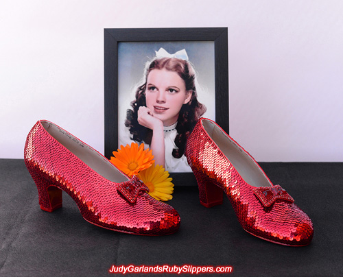 May Judy Garland wear her ruby slippers beautifully always