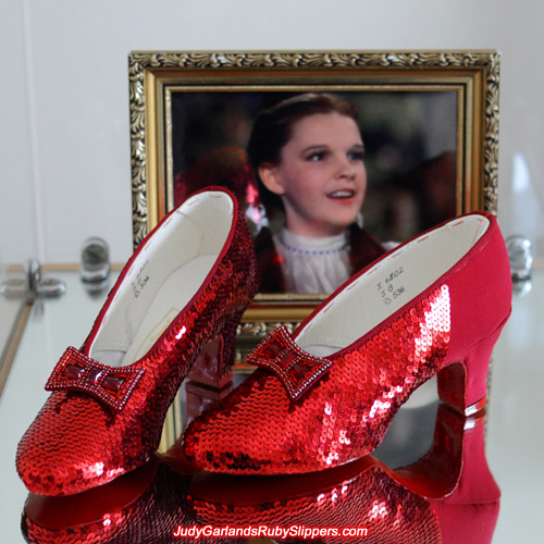 Reaching the homestretch with Judy Garland's ruby slippers