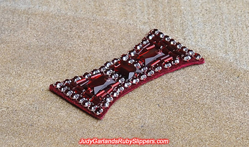 Ruby slipper bow reproduction