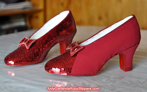 Shaping up to be a beautiful pair of ruby slippers