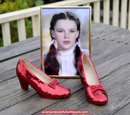Size 5B replica ruby slippers