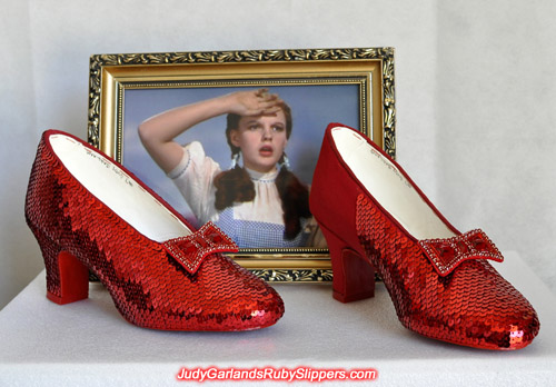 The breathtaking beauty of Judy Garland's ruby slippers