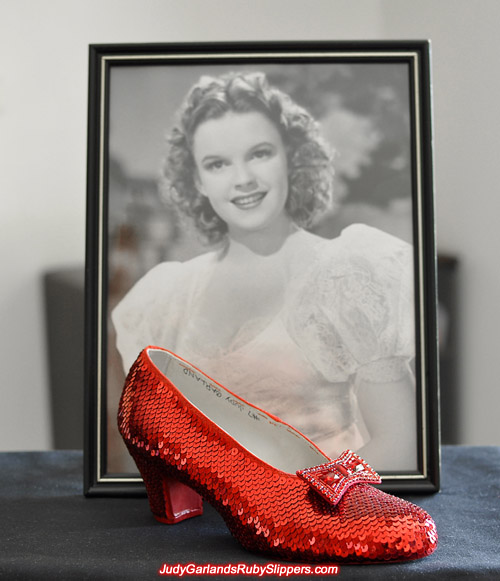 The halfway mark is approaching with Judy Garland's ruby slippers