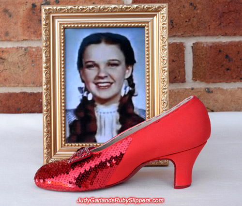 The making of the ruby slippers the same way as the originals