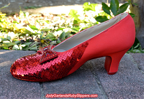 The making of the ruby slippers the same way as the originals