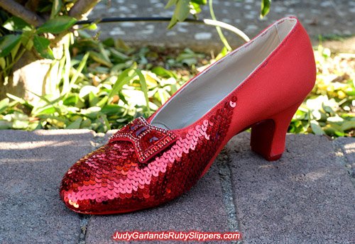 The making of the ruby slippers the same way as the originals