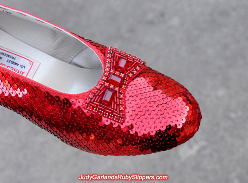 The making of the ruby slippers the same way as the originals